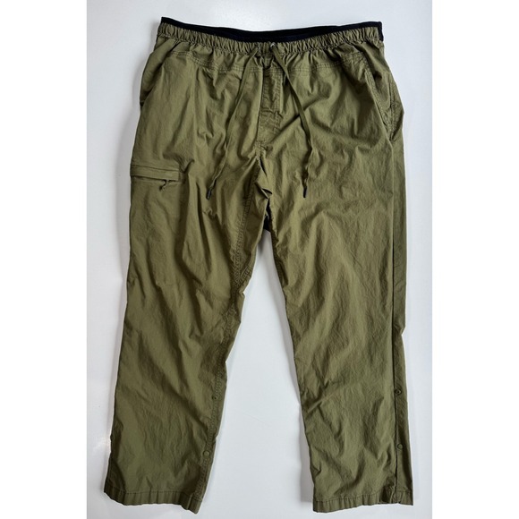 Duluth Pack Other - DULUTH TRADING Pull On Elastic Waist‎ Roll Up Pant Mens 40x30 Green Standard Fit